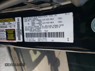 2021 Toyota Tundra SR z VIN 5TFRY5F17MX286018, wystawiony jako Copart lot #61780125 z przebiegiem 83 161 mil mil oraz Szkoda całkowita • Salvage title. Historia ofert i sprzedaży dostępna na DreamBid. Obrazek 12.