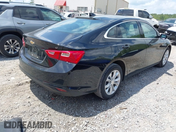 2025 Chevrolet Malibu LT with VIN 1G1ZD5ST6SF145813, listed as a IAAI auction lot 42153047 with 12,106 mi miles and . Bid and sale history available at DreamBid. Image 4.