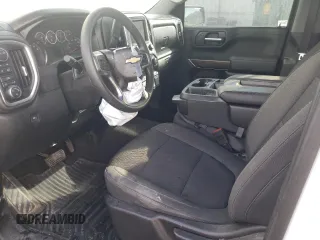 2020 Chevrolet Silverado 1500 LT with VIN 1GCRYDED6LZ172035, listed as a Copart auction lot 45418165 with 55,285 mi miles and Salvage Title. Bid and sale history available at carsss.com. Image 7.