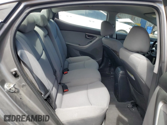 2013 Hyundai Elantra GLS with VIN 5NPDH4AE9DH201822, listed as a Copart auction lot 54986905 with 103,351 mi miles and Salvage title. Bid and sale history available at DreamBid. Image 10.