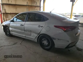 2022 Hyundai Accent SE with VIN 3KPC24A64NE173729, listed as a Copart auction lot 60678615 with 48,990 mi miles and Salvage title. Bid and sale history available at DreamBid. Image 2.