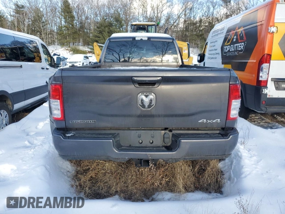 2021 Ram 3500 Big Horn with VIN 3C63RRHL4MG528784, listed as a Copart auction lot 43953515 with 0 mi miles and Clean Title. Bid and sale history available at carsss.com. Image 6.