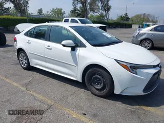 2024 Toyota Corolla Hybrid LE with VIN JTDBCMFE3RJ037223, listed as a IAAI auction lot 41978962 with 7,582 mi miles. Bid and sale history available at carsss.com. Image 1.