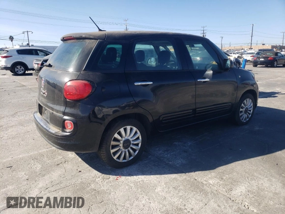 2014 FIAT 500L Easy with VIN ZFBCFABH4EZ020553, listed as a Copart auction lot 88782575 with 125,638 mi miles and Clean Title. Bid and sale history available at carsss.com. Image 3.