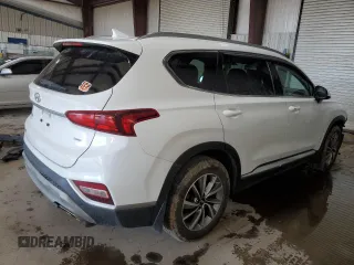 2019 Hyundai Santa Fe SEL with VIN 5NMS3CAD2KH115933, listed as a Copart auction lot 48519895 with 89,229 mi miles and Salvage Title. Bid and sale history available at carsss.com. Image 3.