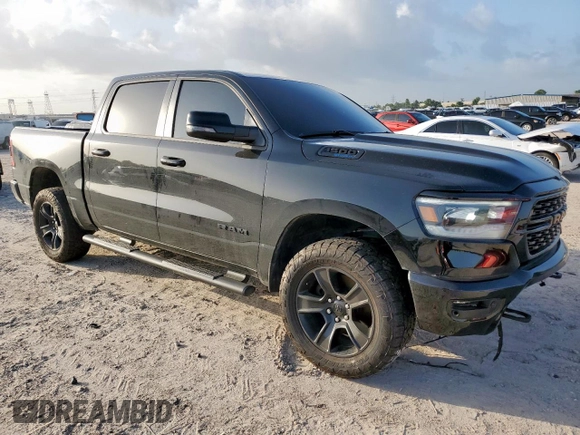 2023 Ram 1500 Big Horn with VIN 1C6SRFFT2PN666039, listed as a Copart auction lot 61458085 with 29,206 mi miles and Salvage title. Bid and sale history available at DreamBid. Image 4.