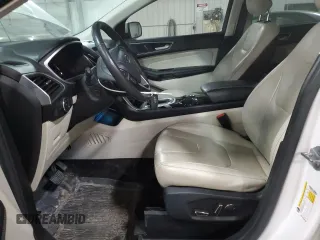 2017 Ford Edge Titanium with VIN 2FMPK4K83HBC14599, listed as a Copart auction lot 49268825 with 114,041 mi miles and Salvage Title. Bid and sale history available at carsss.com. Image 7.