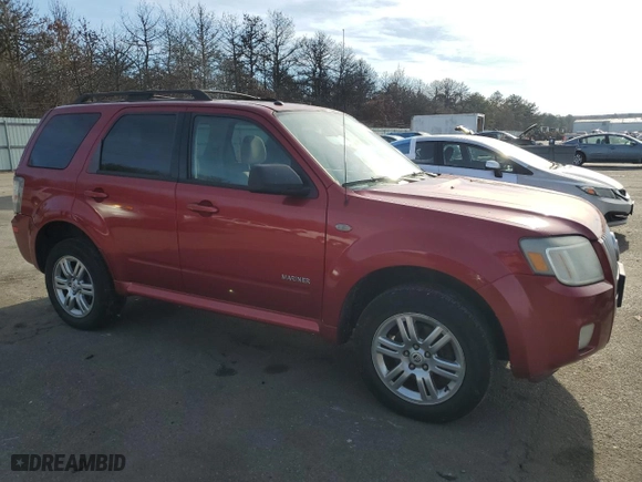 2008 Mercury Mariner with VIN 4M2CU91148KJ53715, listed as a Copart auction lot 86601454 with 107,495 mi miles and Clean Title. Bid and sale history available at carsss.com. Image 4.