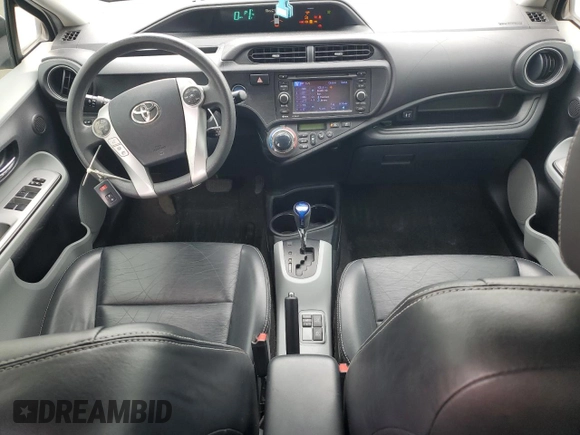 2012 Toyota Prius c One with VIN JTDKDTB34C1026797, listed as a Copart auction lot 52988655 with 155,452 mi miles and Salvage Title. Bid and sale history available at carsss.com. Image 8.