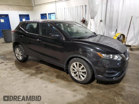 2020 Nissan Rogue Sport SL with VIN JN1BJ1CW8LW644295, listed as a Copart auction lot 84946554 with 43,205 mi miles and Salvage Title. Bid and sale history available at carsss.com. Image 4.