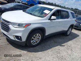 2018 Chevrolet Traverse LT Cloth with VIN 1GNERGKW5JJ170914, listed as a IAAI auction lot 41942217 with 193,295 mi miles. Bid and sale history available at carsss.com. Image 2.