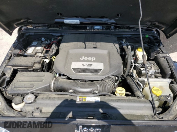 2016 Jeep Wrangler Unlimited Rubicon with VIN 1C4BJWFG5GL290757, listed as a Copart auction lot 52099225 with 102,424 mi miles and Salvage title. Bid and sale history available at DreamBid. Image 12.