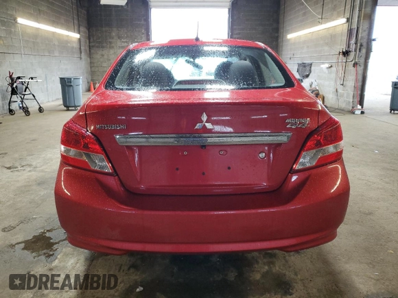 2018 Mitsubishi Mirage ES z VIN ML32F3FJ6JHF03484, wystawiony jako Copart lot #58095945 z przebiegiem 26 267 mil mil oraz Szkoda całkowita • Salvage title. Historia ofert i sprzedaży dostępna na DreamBid. Obrazek 6.