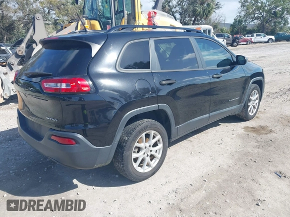 2017 Jeep Cherokee Altitude с VIN 1C4PJLAB5HW559579, выставлен на аукционе IAAI как лот 41767837 с пробегом 182 873 миль миль и . История ставок и продаж доступна на DreamBid. Изображение 4.