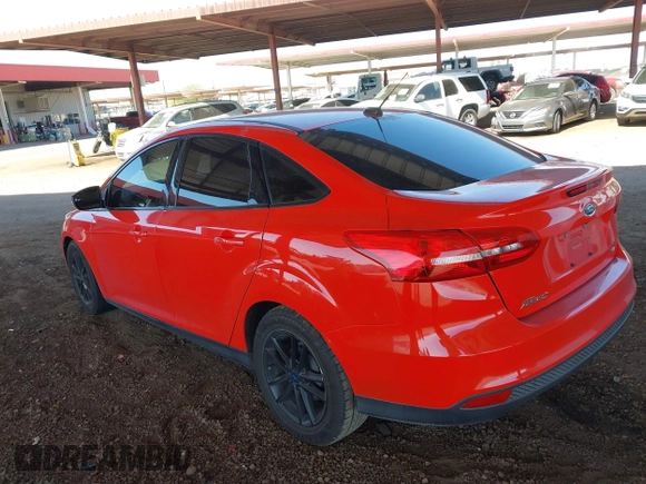 2017 Ford Focus SE with VIN 1FADP3F25HL285849, listed as a IAAI auction lot 41709240 with 90,652 mi miles. Bid and sale history available at carsss.com. Image 3.