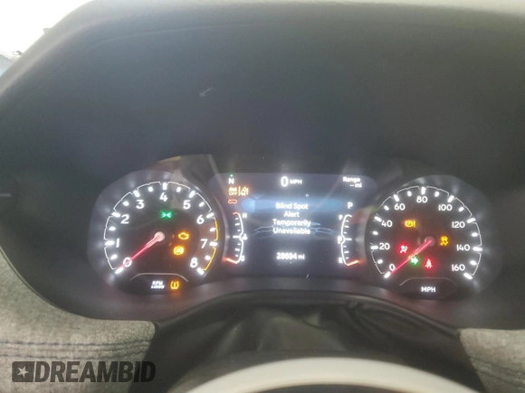 2024 Jeep Compass Latitude z VIN 3C4NJDBN2RT109465, wystawiony jako Copart lot #61687445 z przebiegiem 28 694 mil mil oraz Czysty tytuł • Clean title. Historia ofert i sprzedaży dostępna na DreamBid. Obrazek 9.