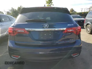 2016 Acura MDX w/Advance with VIN 5FRYD4H97GB043374, listed as a Copart auction lot 41376745 with 143,234 mi miles and Salvage Title. Bid and sale history available at carsss.com. Image 6.