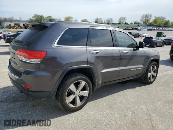 2016 Jeep Grand Cherokee Limited 75th Anniversary with VIN 1C4RJFBG3GC303588, listed as a Copart auction lot 53254915 with 130,660 mi miles and Salvage Title. Bid and sale history available at DreamBid. Image 3.
