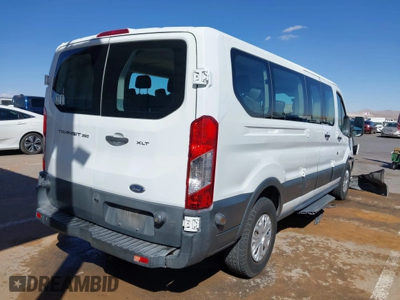 2016 Ford Transit Wagon XL with VIN 1FBZX2ZMXGKB08195, listed as a IAAI auction lot 41776500 with 237,729 mi miles. Bid and sale history available at carsss.com. Image 4.