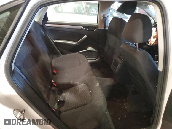 2012 Volkswagen Passat S w/Appearance with VIN 1VWAP7A30CC016829, listed as a Copart auction lot 46309985 with 156,566 mi miles and Salvage Title. Bid and sale history available at carsss.com. Image 10.