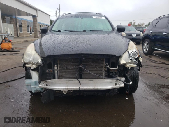 2010 Infiniti EX Journey with VIN JN1AJ0HR6AM757969, listed as a Copart auction lot 73032864 with 122,369 mi miles and Salvage Title. Bid and sale history available at DreamBid. Image 5.