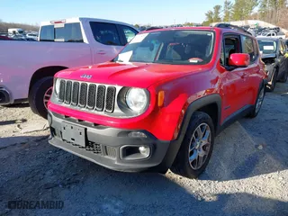 2017 Jeep Renegade Latitude with VIN ZACCJABB0HPE53667, listed as a IAAI auction lot 41277834 with 116,076 mi miles. Bid and sale history available at carsss.com. Image 17.