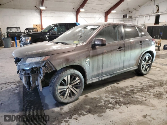 2020 Mitsubishi Outlander Sport ES 2.0 with VIN JA4AR3AU3LU029173, listed as a Copart auction lot 46128765 with 50,373 mi miles and Non Repairable. Bid and sale history available at carsss.com. Image 1.