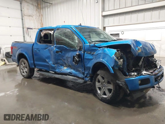 2019 Ford F-150 XL with VIN 1FTEW1E43KKE79396, listed as a IAAI auction lot 41706258 with 35,839 mi miles. Bid and sale history available at carsss.com. Image 13.