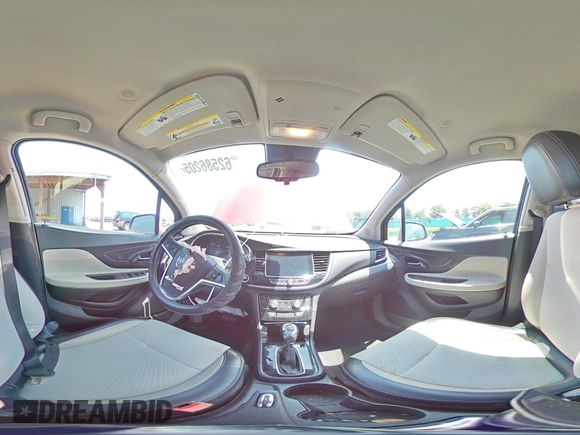 2017 Buick Encore Preferred with VIN KL4CJESB7HB044836, listed as a Copart auction lot 62586205 with 86,040 mi miles and Salvage title. Bid and sale history available at DreamBid. Image 16.