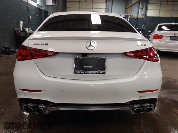 2024 Mercedes-Benz C 43 AMG z VIN W1KAF8HB8RR161248, wystawiony jako IAAI lot #42016332 z przebiegiem 3 161 mil mil oraz . Historia ofert i sprzedaży dostępna na DreamBid. Obrazek 16.