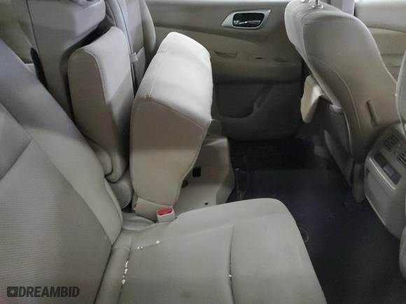 2017 Nissan Pathfinder S with VIN 5N1DR2MM3HC658921, listed as a Copart auction lot 49454675 with 0 mi miles and Clean Title. Bid and sale history available at carsss.com. Image 11.