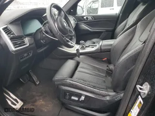 2021 BMW X5 xDrive40i with VIN 5UXCR6C00M9H46923, listed as a Copart auction lot 50359495 with 0 mi miles and Salvage Title. Bid and sale history available at carsss.com. Image 7.