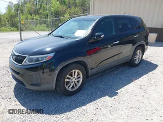 2014 Kia Sorento LX with VIN 5XYKT3A64EG508333, listed as a IAAI auction lot 42107255 with 150,600 mi miles. Bid and sale history available at carsss.com. Image 2.