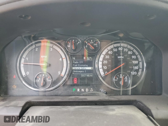2010 Dodge 3500 Laramie z VIN 3D73Y4CL5AG147730, wystawiony jako Copart lot #49767775 z przebiegiem 300 746 mil mil oraz Szkoda całkowita • Salvage title. Historia ofert i sprzedaży dostępna na DreamBid. Obrazek 9.