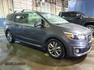 2016 Kia Sedona SX-L with VIN KNDME5C10G6171536, listed as a Copart auction lot 48793225 with 154,990 mi miles and Clean Title. Bid and sale history available at carsss.com. Image 4.