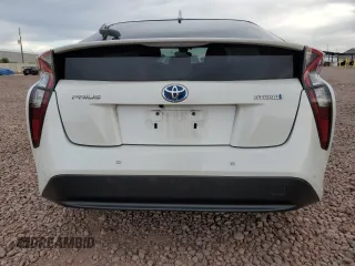 2017 Toyota Prius Two with VIN JTDKARFU9H3046683, listed as a Copart auction lot 53076595 with 49,404 mi miles and Salvage Title. Bid and sale history available at DreamBid. Image 6.