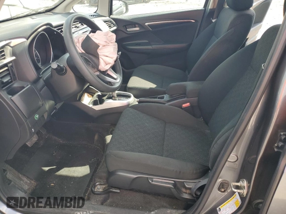 2017 Honda Fit LX with VIN 3HGGK5H51HM709973, listed as a Copart auction lot 58587945 with 62,680 mi miles and Salvage title. Bid and sale history available at DreamBid. Image 7.