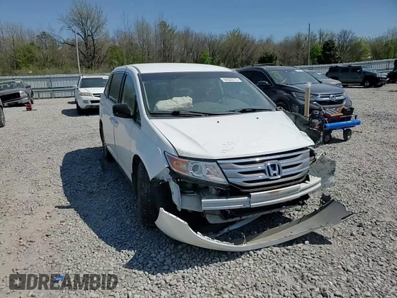 2012 Honda Odyssey EX with VIN 5FNRL5H48CB062612, listed as a Copart auction lot 50503215 with 165,384 mi miles and Salvage Title. Bid and sale history available at carsss.com. Image 12.