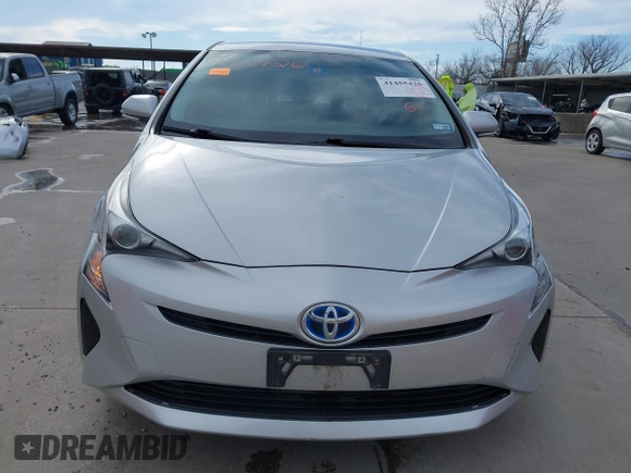2016 Toyota Prius Two with VIN JTDKBRFU9G3010519, listed as a IAAI auction lot 41455426 with 82,029 mi miles. Bid and sale history available at carsss.com. Image 12.