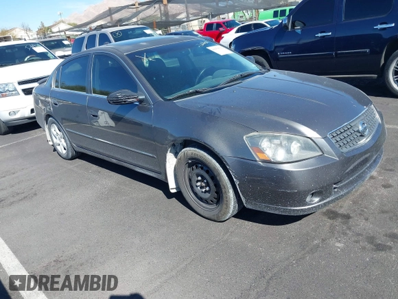2005 Nissan Altima 3.5 SE with VIN 1N4BL11D45N455716, listed as a IAAI auction lot 41658611 with 1 mi miles. Bid and sale history available at carsss.com. Image 1.