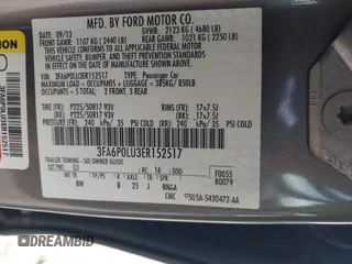 2014 Ford Fusion SE Hybrid with VIN 3FA6P0LU3ER152517, listed as a IAAI auction lot 42801042 with 209,898 mi miles and . Bid and sale history available at DreamBid. Image 9.