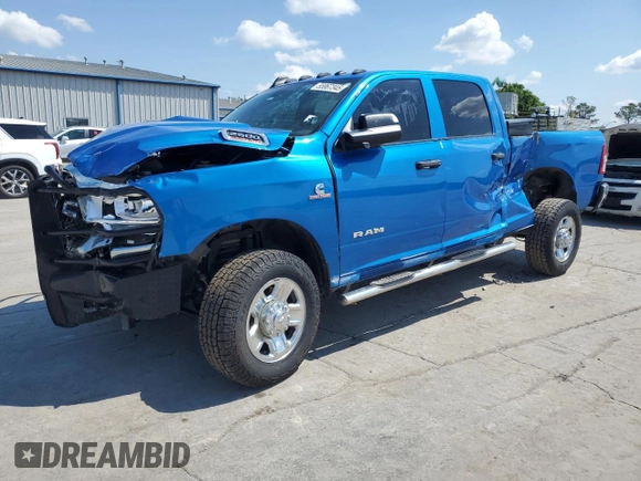 2021 Ram 2500 Tradesman with VIN 3C6UR5CL6MG520321, listed as a Copart auction lot 55867345 with 103,291 mi miles and Salvage title. Bid and sale history available at DreamBid. Image 1.