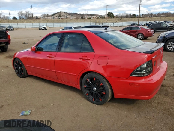 2005 Lexus IS 300 Sport with VIN JTHBD192550094812, listed as a Copart auction lot 46499465 with 167,279 mi miles and Clean Title. Bid and sale history available at carsss.com. Image 2.