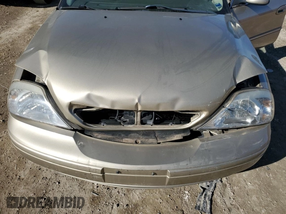 2000 Mercury Sable LS Premium with VIN 1MEFM55S5YG638820, listed as a Copart auction lot 47483035 with 84,238 mi miles and Salvage Title. Bid and sale history available at carsss.com. Image 13.