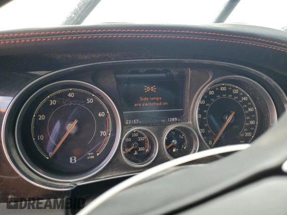 2017 Bentley Continental GT with VIN SCBGH3ZA0HC063181, listed as a Copart auction lot 51478485 with 23,157 mi miles and Salvage Title. Bid and sale history available at DreamBid. Image 9.