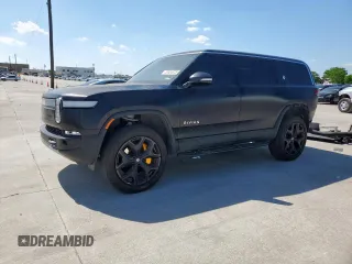 2023 Rivian R1S Adventure z VIN 7PDSGABA1PN018321, wystawiony jako Copart lot #53834875 z przebiegiem 22 273 mil mil oraz Szkoda całkowita • Salvage title. Historia ofert i sprzedaży dostępna na DreamBid. Obrazek 1.