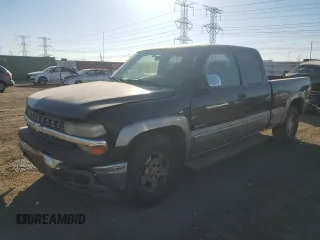 2002 Chevrolet Silverado 1500 LT with VIN 2GCEK19T321317197, listed as a Copart auction lot 85289504 with 209,436 mi miles and Salvage Title. Bid and sale history available at carsss.com. Image 1.