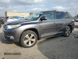 2012 Toyota Highlander Limited with VIN 5TDDK3EH2CS118810, listed as a Copart auction lot 44553695 with 146,314 mi miles and Clean Title. Bid and sale history available at carsss.com. Image 1.