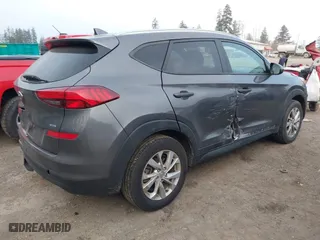 2020 Hyundai Tucson Value with VIN KM8J3CA49LU090868, listed as a IAAI auction lot 41461550 with 34,737 mi miles. Bid and sale history available at carsss.com. Image 4.