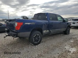 2017 Nissan Titan XD SV with VIN 1N6BA1F40HN570971, listed as a Copart auction lot 81420364 with 134,494 mi miles and Clean Title. Bid and sale history available at carsss.com. Image 3.